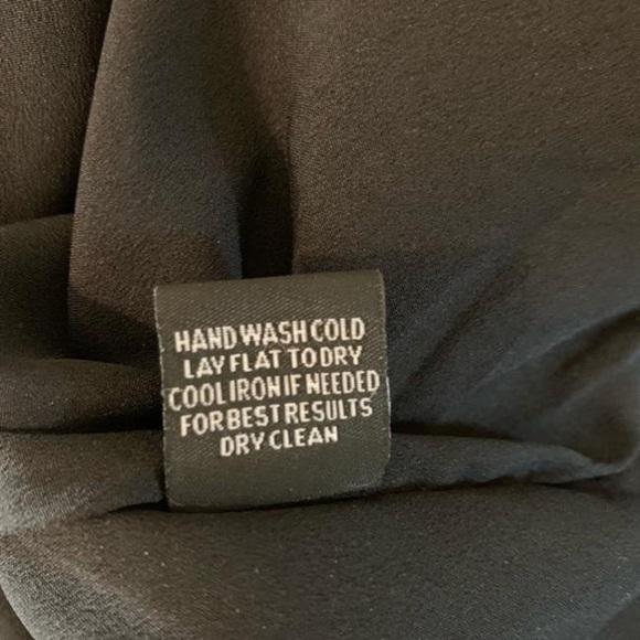 Asymmetrical Red Abstract Faux Wrap Cocktail Dress - Picture 11 of 11